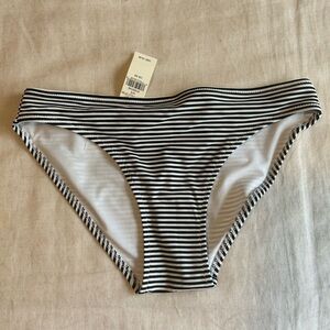 Aerie Black and White Bikini Bottom